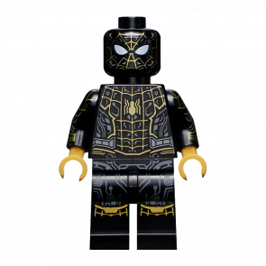 Фігурка Lego Marvel Spider-Man Black and Gold Suit Super Heroes sh0774 Б/У - Retromagaz