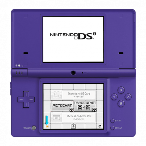 Консоль Nintendo DS i Модифікована 1GB Purple + 10 Вбудованих Ігор Б/У - Retromagaz