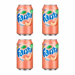 Набір Напій Fanta Peach 355ml 4шт