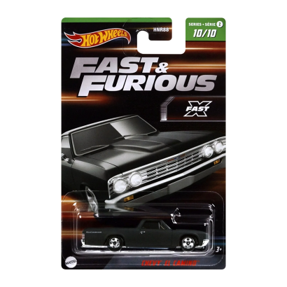 Тематична Машинка Hot Wheels Chevy El Camino Fast & Furious 1:64 HNR88/HNT10 Black - Retromagaz