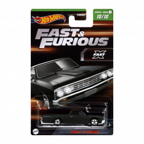 Тематична Машинка Hot Wheels Chevy El Camino Fast & Furious 1:64 HNR88/HNT10 Black