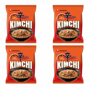 Набор Лапша 4шт Nongshim Kimchi Ramyun Острая 120g