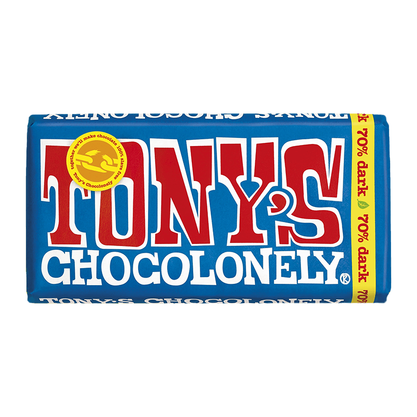 Шоколад Черный Tony's 70% Какао 180g - Retromagaz