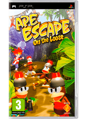 Игра Sony PlayStation Portable Ape Escape P Английская Версия Б/У - Retromagaz