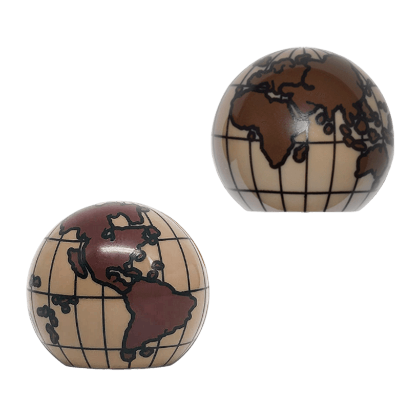 Інше Lego Cylinder Hemisphere 2 x 2 with Reddish Brown Globe Pattern 61287c01pb03 4633903 463390 Dark Tan Б/У - Retromagaz