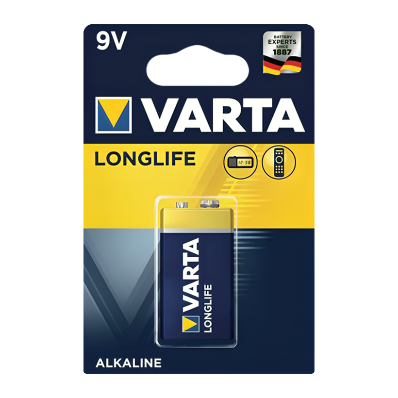 Батарейка Varta Krona Longlife Extra Blue - Retromagaz