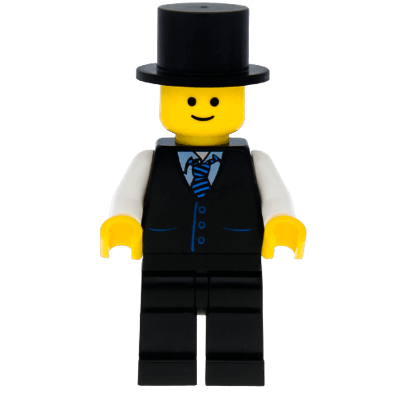 Фігурка Lego People 973pb0321 Groom City twn158 Б/У - Retromagaz