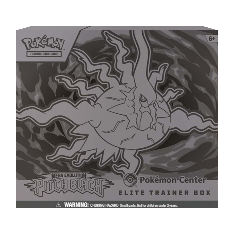 Картки Колекційна Гра Pokemon Mega Evolution Pitch Black - Center Elite Trainer Box - Retromagaz