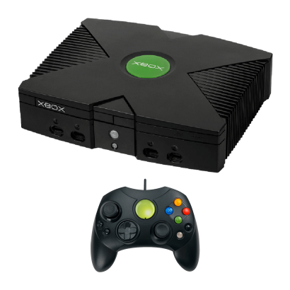 Набор Консоль Microsoft Xbox Original Free Модифицированная 120GB Black Б/У  + Геймпад Проводной RMC S Новый - Retromagaz