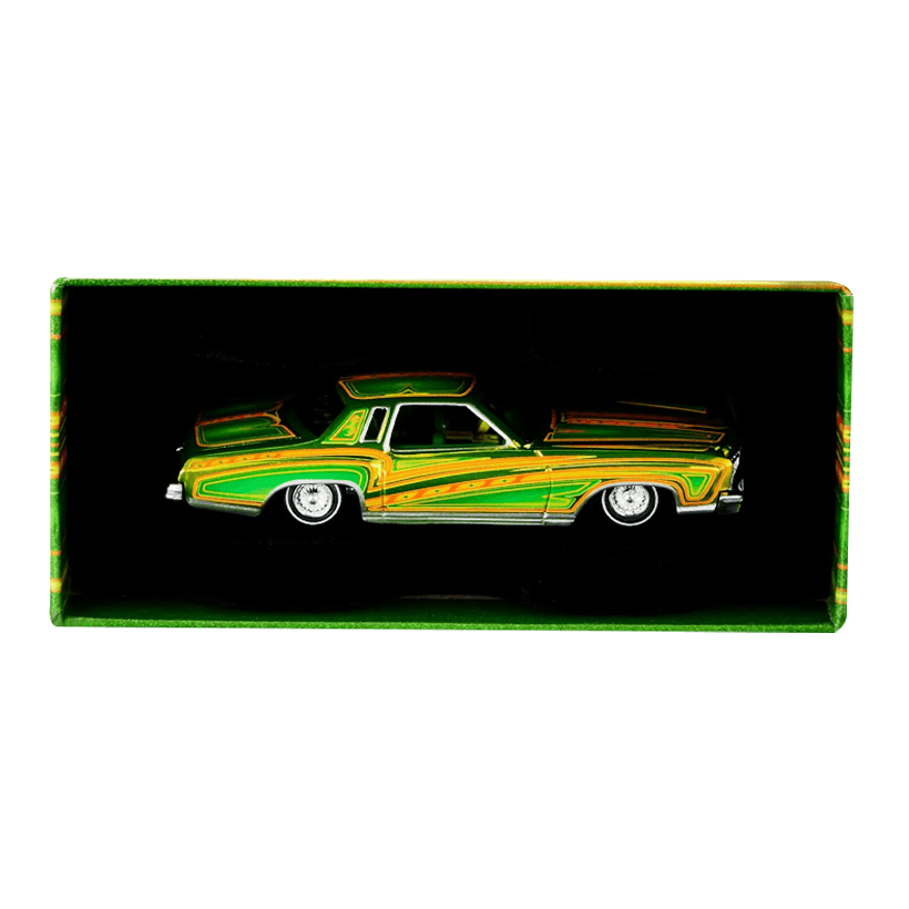 Машинка Premium Hot Wheels 1975 Chevrolet Monte Carlo Red Line Club RLC 1:64 HGK77 Green - Retromagaz