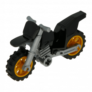 Транспорт Lego Dirt Bike Мотоцикл 50860c04 6058150 6055651 Black Б/У - Retromagaz