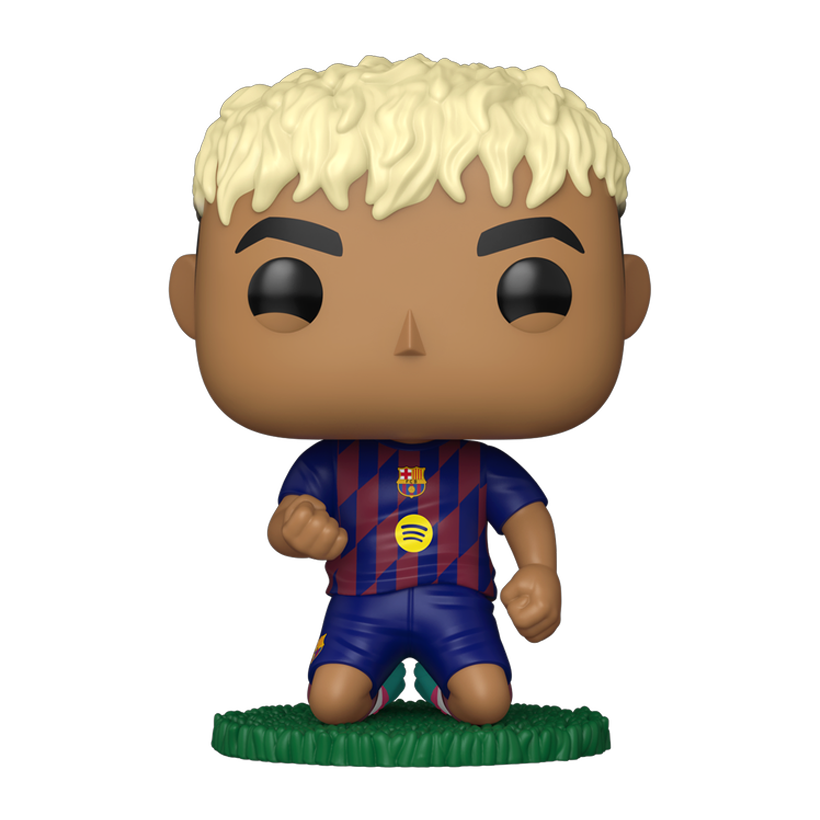 Фигурка FUNKO POP! Барселона Ламин Ямаль Lamine Yamal Kneeling 94mm 107 93701 - Retromagaz