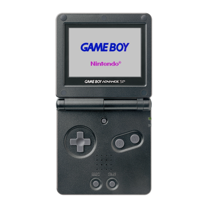 Консоль Nintendo Game Boy Advance SP AGS-101 iQue Dark Grey Б/У - Retromagaz