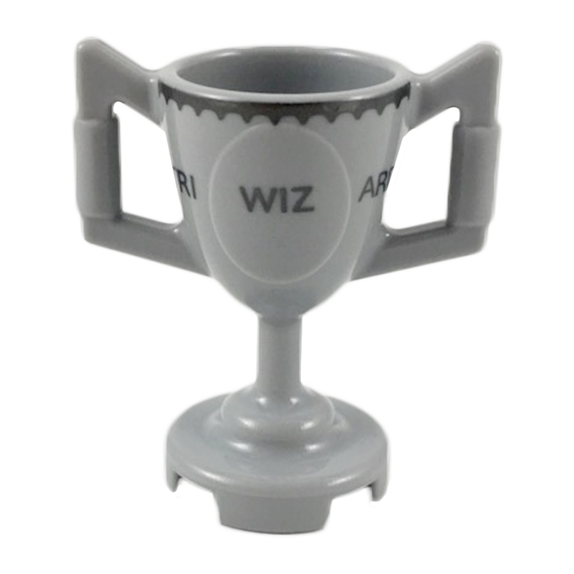 Спорт Lego Trophy Cup with Tri-Wizard Cup Pattern 89801pb07 6234731 Light Bluish Grey Б/У - Retromagaz