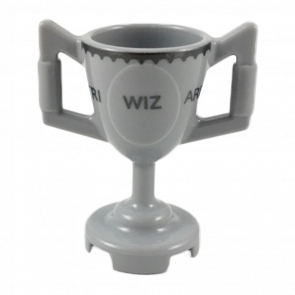 Спорт Lego Trophy Cup with Tri-Wizard Cup Pattern 89801pb07 1 Light Bluish Grey Б/У - Retromagaz