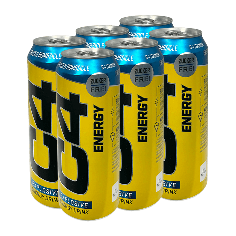 Набор Напиток Энергетический 6шт Cellucor C4 Frozen Bombsicle 500ml - Retromagaz