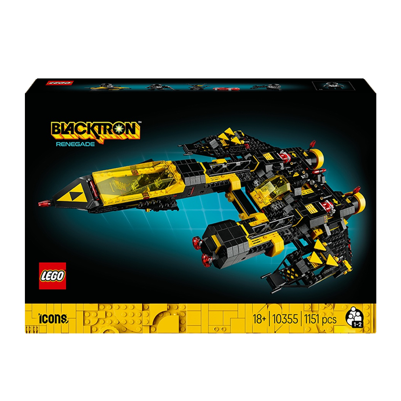 Конструктор Lego Blacktron Renegade Блектрон Ренегат Icons 10355 Новий - Retromagaz