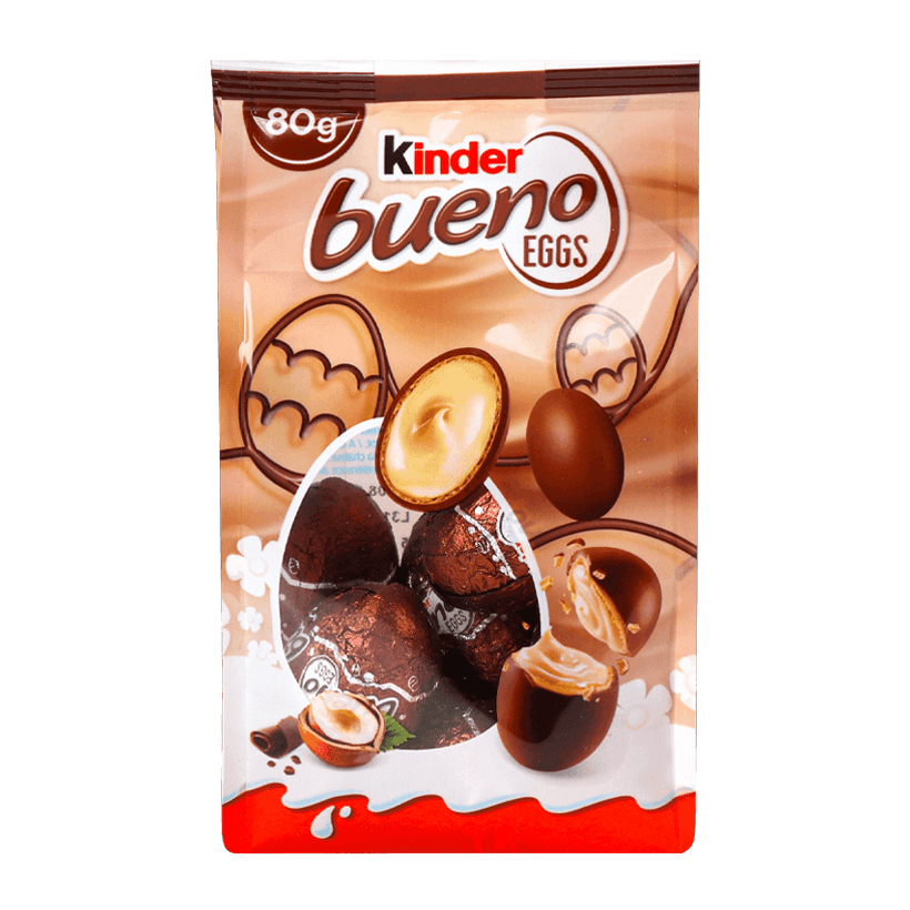 Шоколадне Яйце Kinder Bueno Eggs 80g - Retromagaz