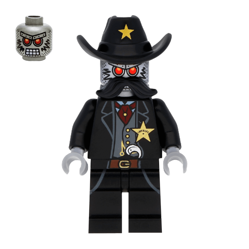 Фигурка Lego The Lego Movie Sheriff Not-a-robot Cartoons tlm023 70800 Б/У - Retromagaz