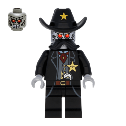 Фігурка Lego The Lego Movie Sheriff Not-a-robot Cartoons tlm023 Б/У - Retromagaz