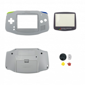 Корпус RMC Game Boy Advance SNES Limited Edition Grey Новий
