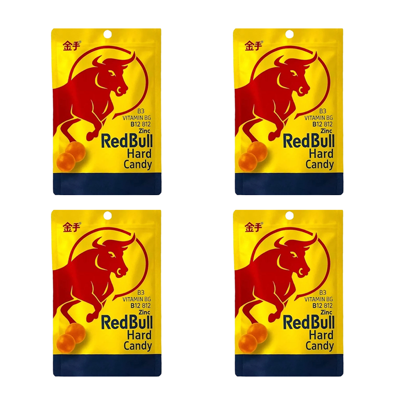 Набір Льодяники 4шт Red Bull Енергетичні 22g - Retromagaz