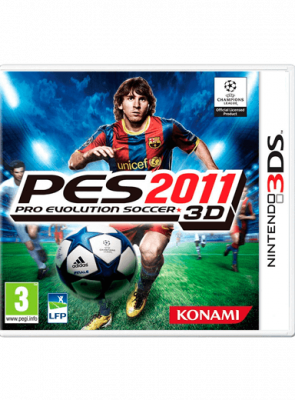 Гра Nintendo 3DS Pro Evolution Soccer 2011 3D Europe Російські Субтитри Б/У Гра Nintendo 3DS Pro Evolution Soccer 2011 3D Europe Російські Субтитри Б/У - Retromagaz