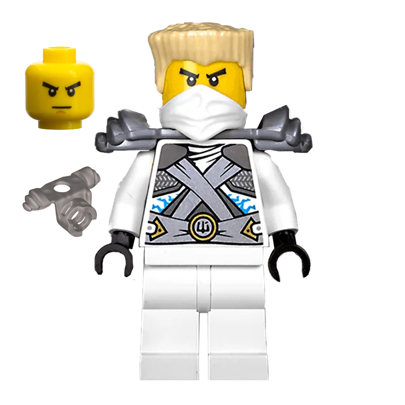 Фігурка Lego Ninja Zane Rebooted Stone Armor Ninjago njo0106 70728 Б/У - Retromagaz