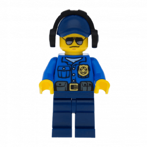 Lego Фигурка City Полицейский 7 cty0455 1 Ориг Б/У О