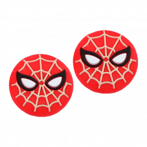Накладки на Стики 2шт RMC Spider-Man PlayStation 5 4 3 2 1 Xbox Series One 360 Switch 2 Red White - Retromagaz