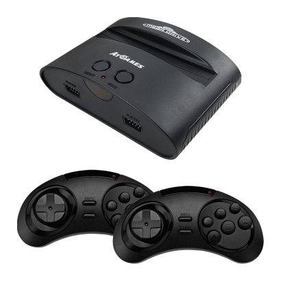 Консоль AtGames Mega Drive Black + 80 Встроенных Игр Б/У - Retromagaz