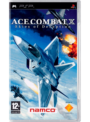 Игра Sony PlayStation Portable Ace Combat X: Skies of Deception Английская Версия + Коробка Б/У Хороший