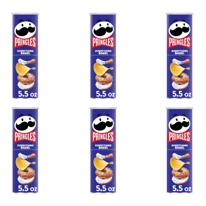 Набір Чипси 6шт Pringles USA Everything Bagel 158g - Retromagaz