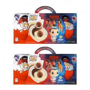 Набір Шоколадне Яйце 2шт Kinder Joy Бокс Funko Pop Stranger Things 3 Яйця 60g - Retromagaz