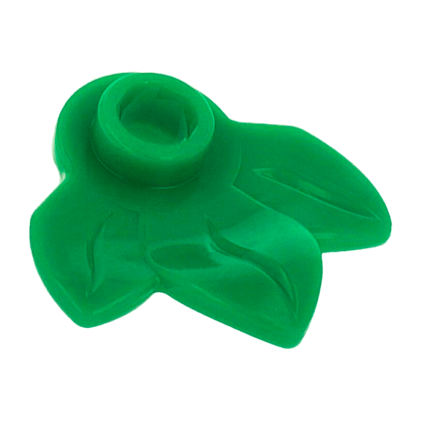 Рослина 10шт Lego Листя Plate Round 1 x 1 32607 6229130 Green Б/У - Retromagaz