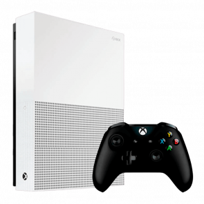 Консоль Microsoft Xbox One S 1TB White Black Геймпад Б/У