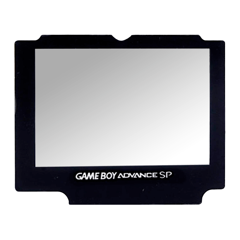 Скло Консолі RMC Game Boy Advance SP Пластикове Trans Clear Новий - Retromagaz