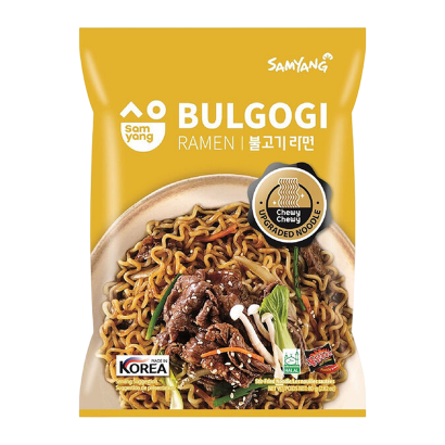 Локшина Samyang Бульгогі Рамьон Bulgogi Ramyun Середньогостра 108g - Retromagaz