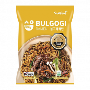 Локшина Samyang Бульгогі Рамьон Bulgogi Ramyun Середньогостра 108g