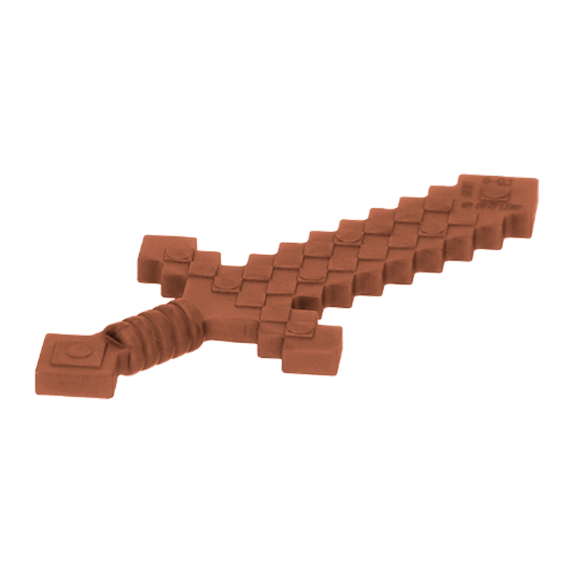 Зброя Lego Minecraft Sword Pixelated 18787 6093622 Reddish Brown Б/У - Retromagaz