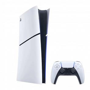 Консоль Sony PlayStation 5 Slim Digital Edition UA (1000040658) 825GB White Новий - Retromagaz