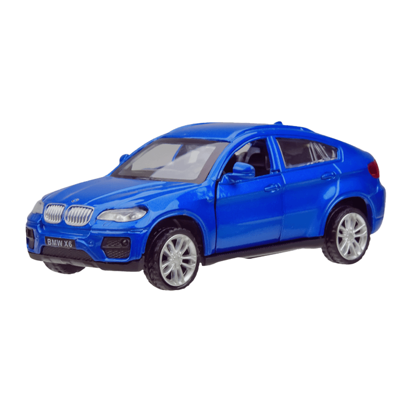 Машинка Автопром BMW X6 1:43 Blue - Retromagaz