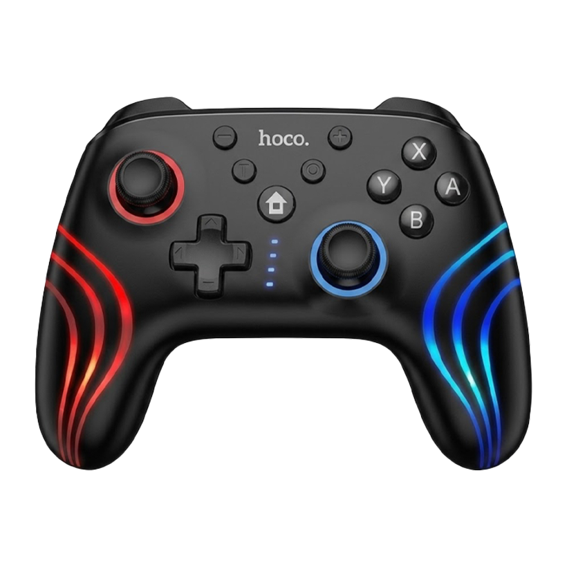 Геймпад Беспроводной Hoco Switch 2 1 PC GA2 Black Новый - Retromagaz