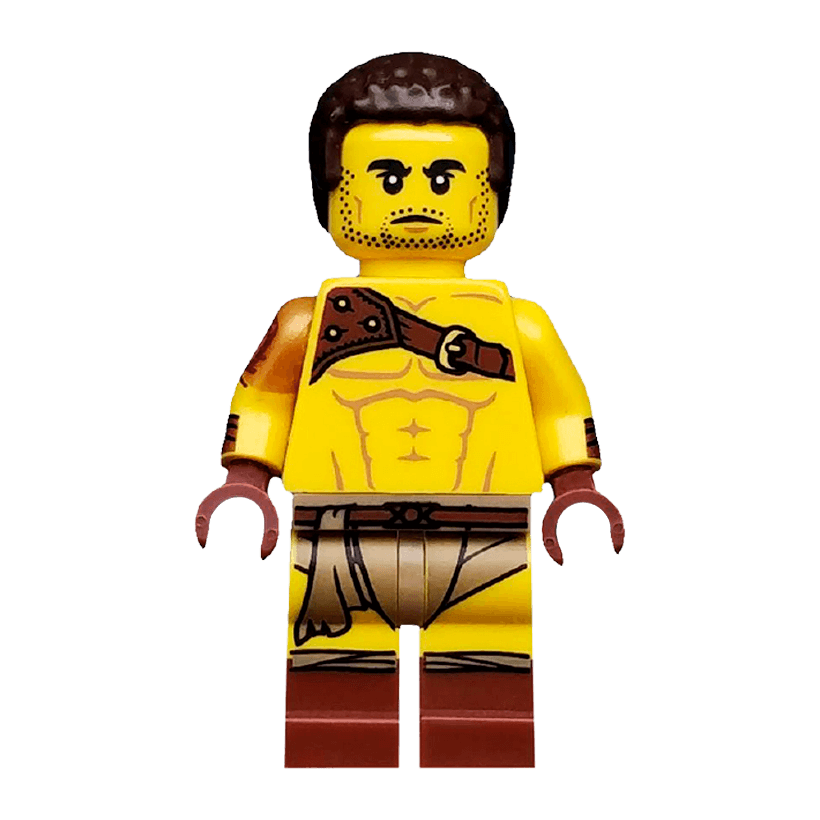 Фигурка Lego Series 17 Roman Gladiator Collectible Minifigures col17-8 col293 Б/У - Retromagaz