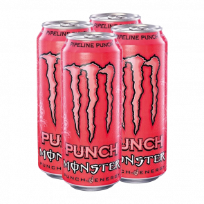 Набор Напиток Энергетический 4шт Monster Energy Pipeline Punch 500ml Набор Напиток Энергетический 4шт Monster Energy Pipeline Punch 500ml - Retromagaz