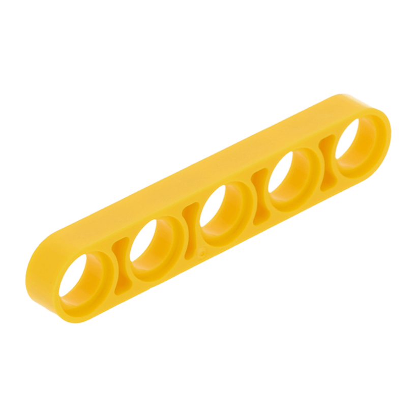 Technic 10шт Lego Балка Тонка Пряма 1 x 5 32017 4107080 4199343 4503425 Yellow Б/У - Retromagaz
