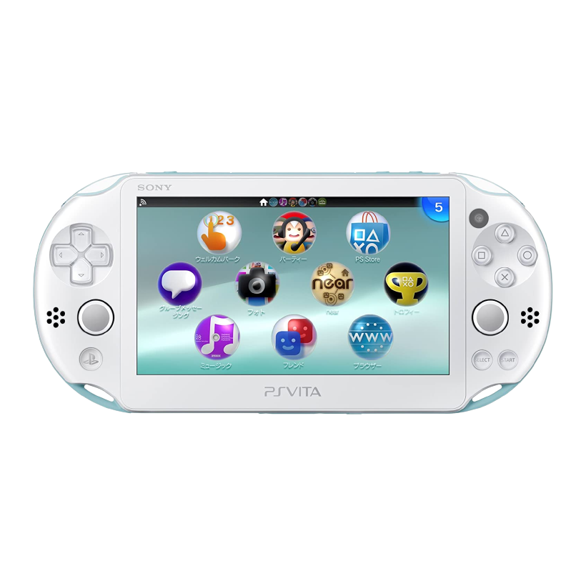 Консоль Sony PlayStation Vita Slim Модифицированная 32GB White Blue Б/У - Retromagaz