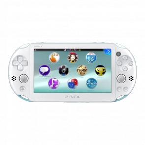 Консоль Sony PlayStation Vita Slim Модифікована 64GB White Blue + 5 Вбудованих Ігор Б/У Хороший