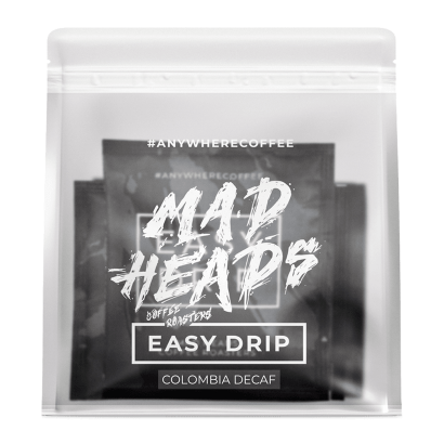 Дріп-кава Mad Heads Wilton Benitez Red Bourbon DECAF Easy Drip - Retromagaz
