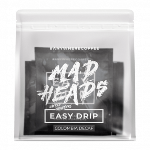 Дріп-кава Mad Heads Wilton Benitez Red Bourbon DECAF Easy Drip - Retromagaz